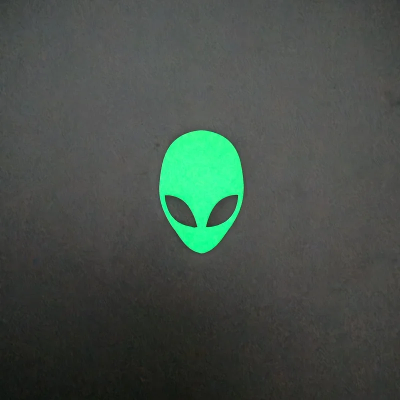 

Автомобильные наклейки Alien ET светящиеся зеленые светоотражающие наклейки для лобового стекла, багажника, бампера, мотоцикла, компьютера, ноутбука, телефона D2