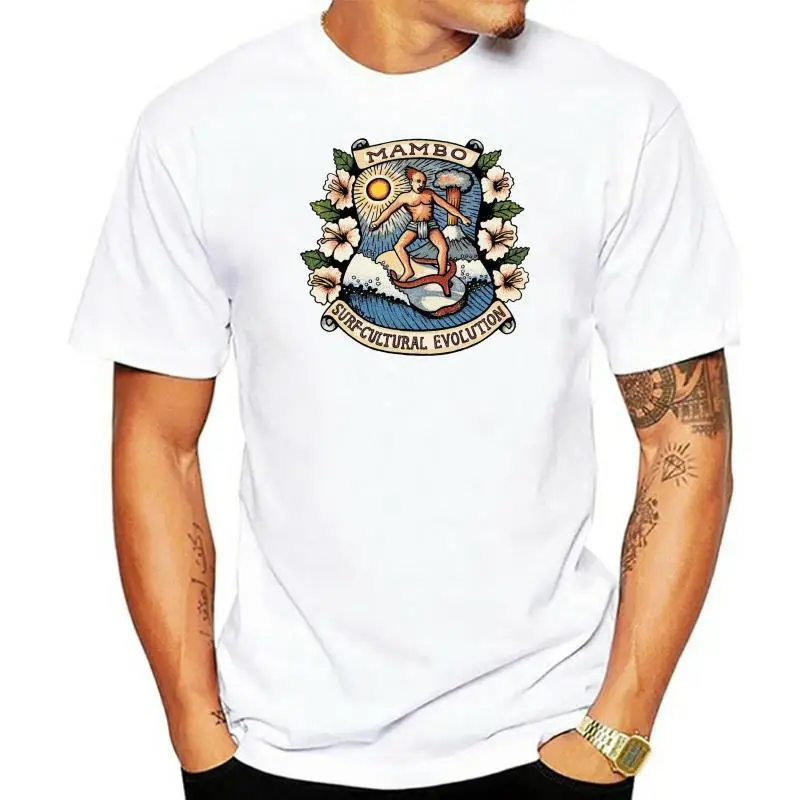 

Mambo Surfer Culture Men's T shirt New Mens Spring Summer Dress Short Sleeve Casual