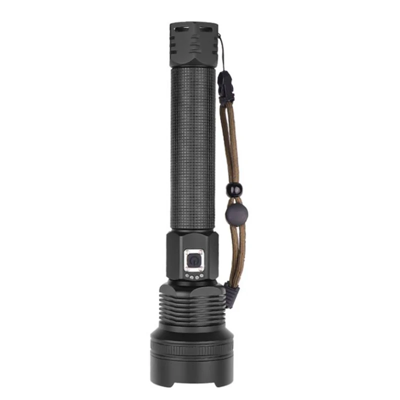 

XHP70 flashlight telescopic zoom three-speed with hand rope (with USB cable)
