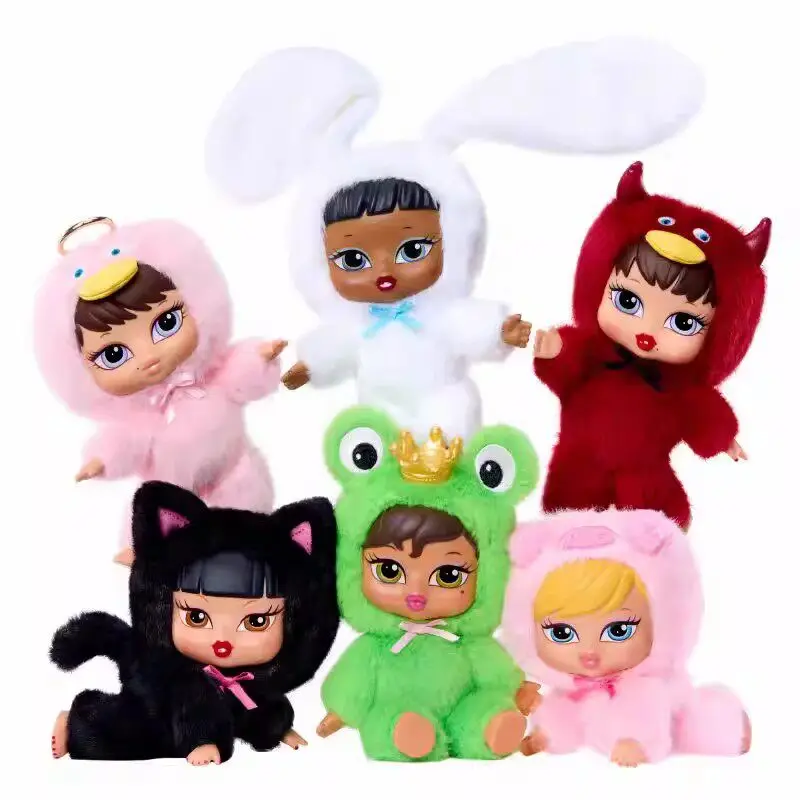 Фото Коллекционные куклы Bratz Iconz: серия Blind Box, Mystery Box, брелок-подвеска для рюкзака, коллекционное украшение, игрушка, подарок на день рождения №1
