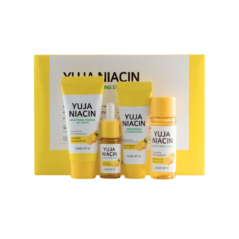 

Korea Yuja Niacin 30 Days Brightening Starter Kit Niacinamide Miracle Moisturizing Soothing Nourishing Skin Care Set Products