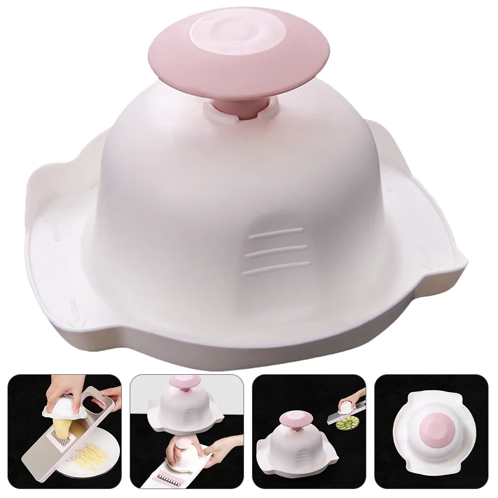 

2pcs Professional Grater Holder Wear-resistant Slicer Holder Household Hand Protector