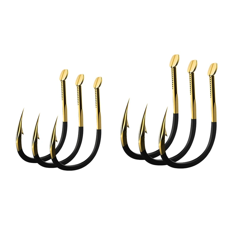 

40 шт. рыболовные крючки, рыболовные снасти, прочные искусственные крючки с бородкой, для океана, реки, озера-20 шт., Размер 12 и 20 шт., Размер 10