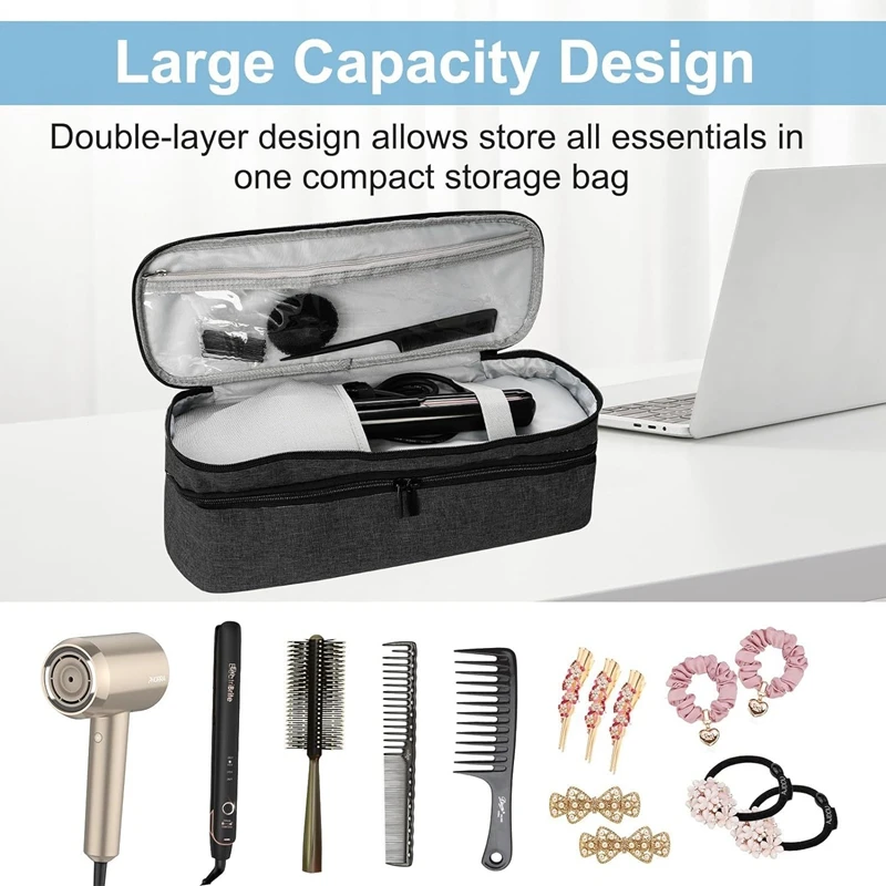 1 шт. дорожный двухслойный черный фена для волос Revlon одноступенчатый фен