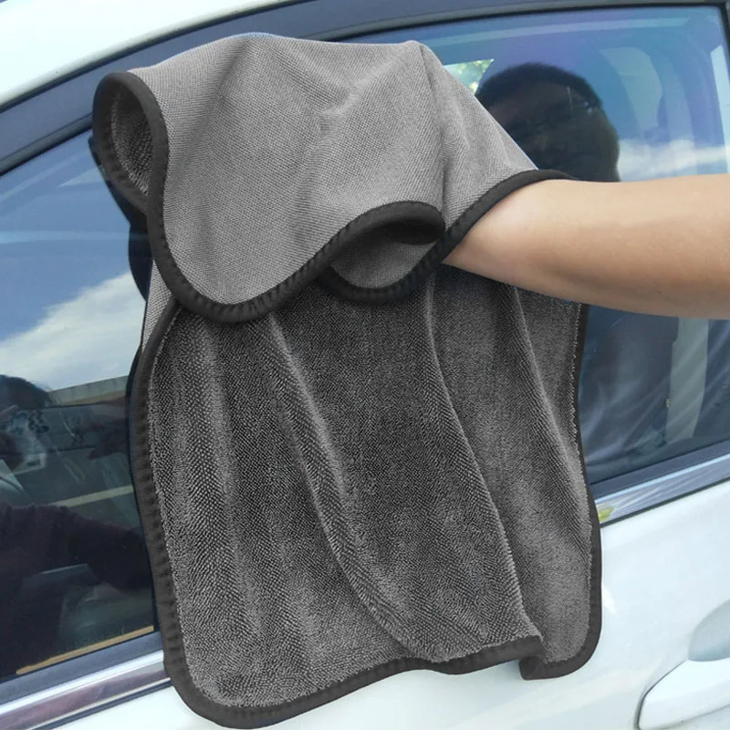 

Strong Absorbent Car Wash Cloth Glass Mirror Towel Cleaning Fiber Super Tadpole Cloth Korean Pigtail Wash Car Twist Cloth