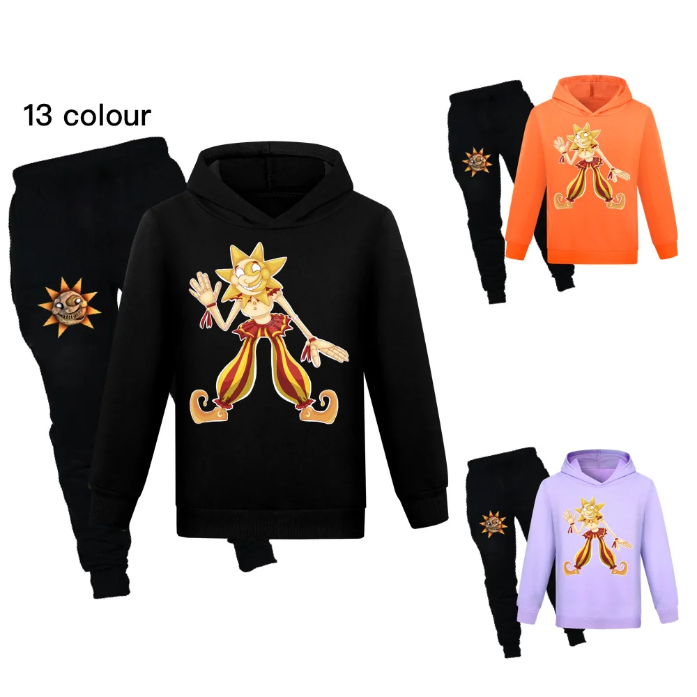 

Спортивный костюм для мальчиков, с длинным рукавом и подсолнухами