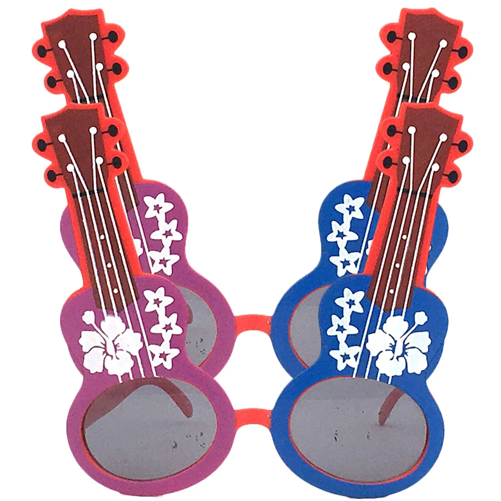 

Party Glasseskids Decorativeadults Children Ornaments Favors Supplies Photo Props Guitar