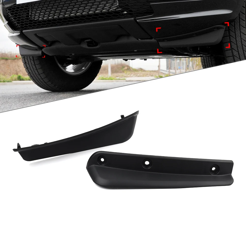 

2 шт. черный автомобильный передний бампер, нижний дефлектор, аксессуары, детали для Land Rover Freelander 2 LR2 2006-2015