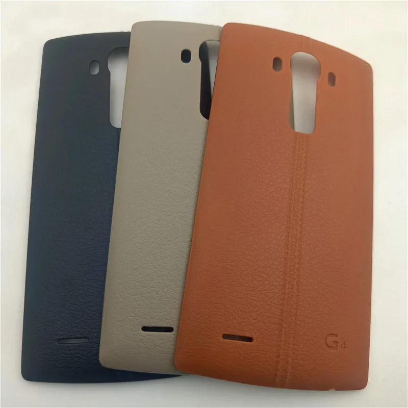 Пластиковая Задняя Крышка батарейного отсека для LG G4, Крышка корпуса, запасные части для LG G4, Крышка батарейного отсека с NFC