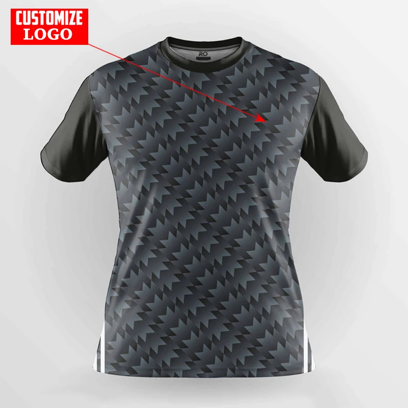 

Men's T-shirts Customize Quick-Drying Tee Shirt Badminton Uniforms Table Tennis Clothing Printed T-shirt Boy Breathable Sport