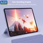 Чехол для Samsung Galaxy Tab A8 10,5 2021 A7 10,4 A7 Lite 8,7 Tab S6 Lite, Магнитный флип-чехол из искусственной кожи, чехол-подставка для планшета