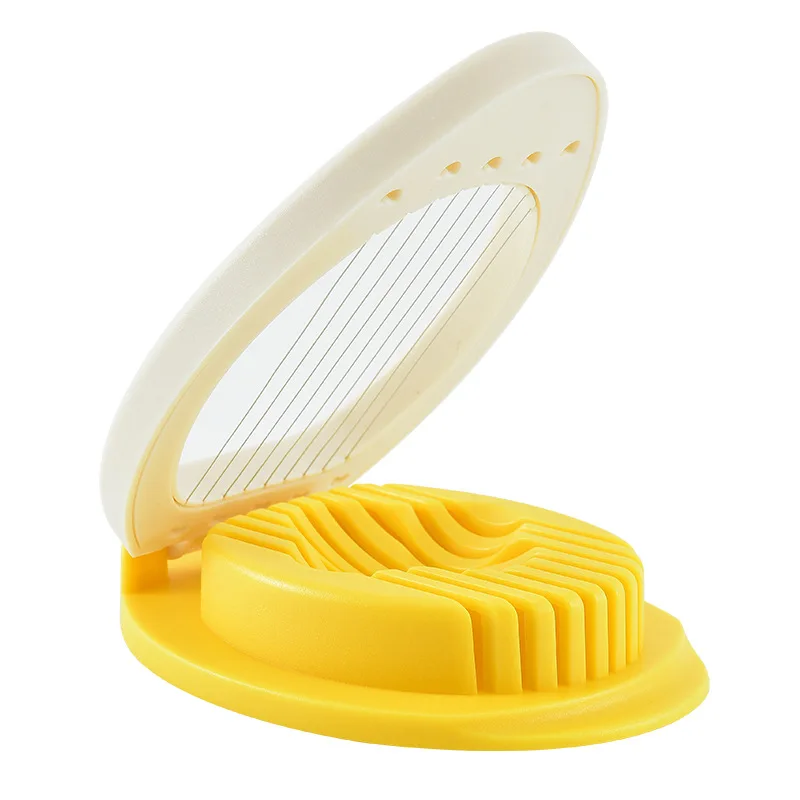 

Multifunction Egg Slicers Section Cutter Divider Plastic Egg Splitter Cut Egg Device Creative Kitchen Egg Tools