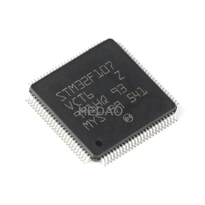 

Бесплатная доставка, 10 шт./Лот, новый оригинальный STM32F107VCT6, фотоэлементы, 32-битные микроконтроллеры MCU