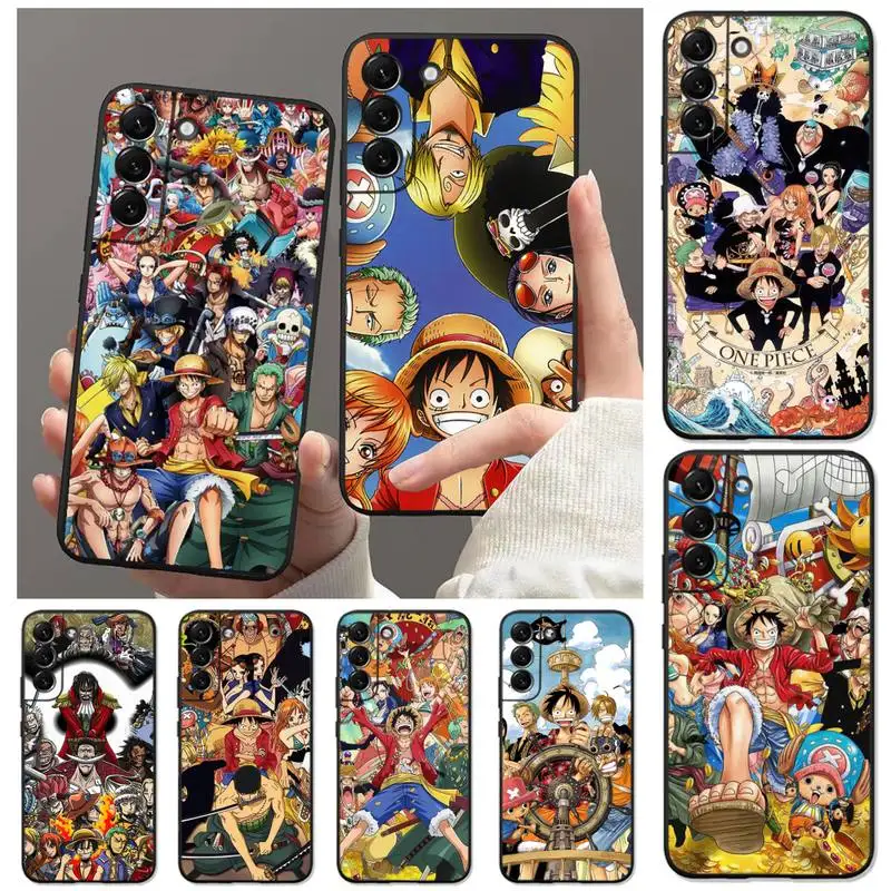

Anime One Piece Luffy Roronoa Zoro Phone Case for Samsung Galaxy S22 S21 Ultra S20 FE S10 S9 Plus 5G lite 2020 Soft Funda Cover