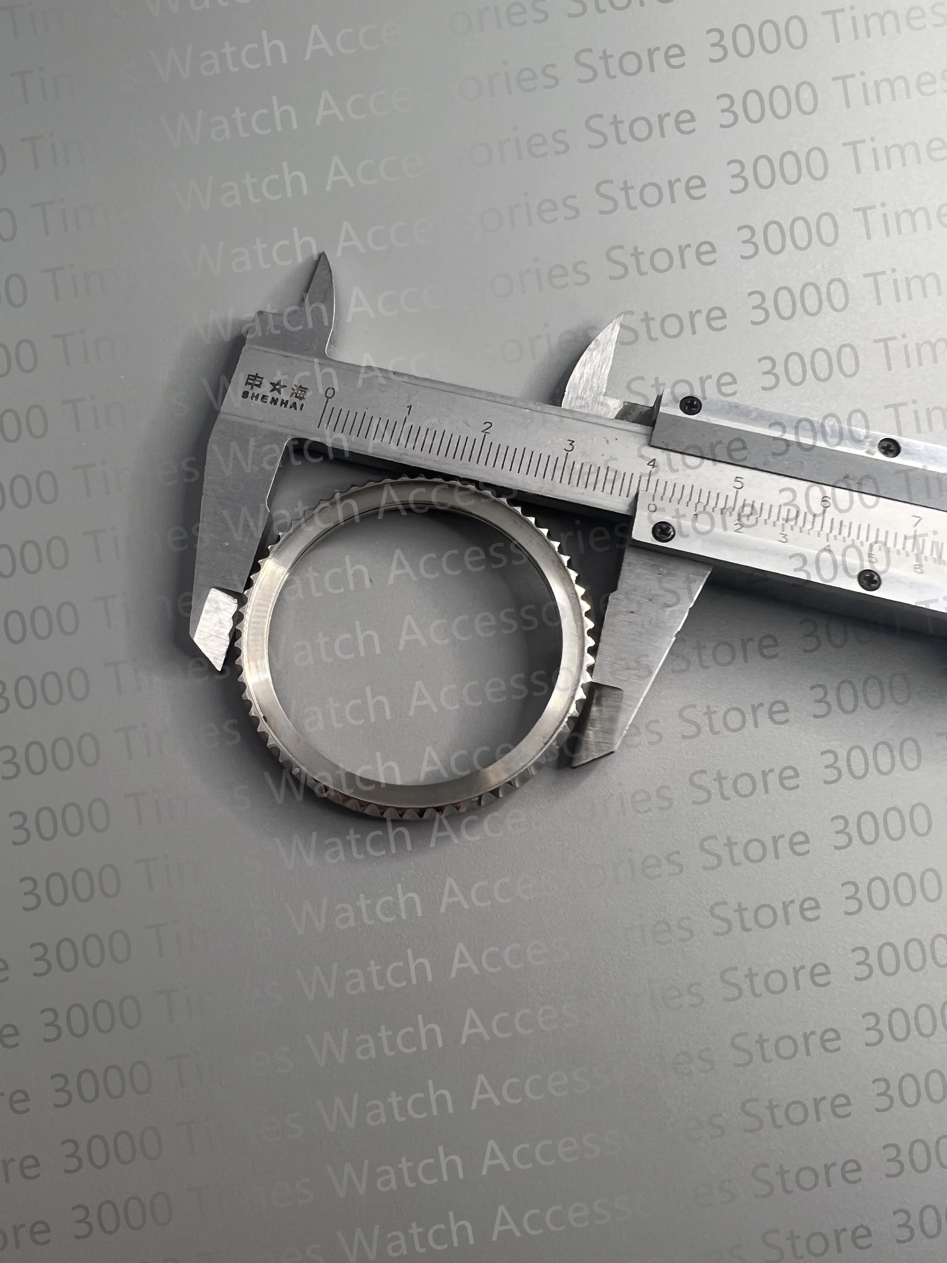 40.7MM Silver Gold Watch Accessories Stainless Steel Rotating Circle Watch Bezel Fit For RLX 40mm Case SUB 116610 116613