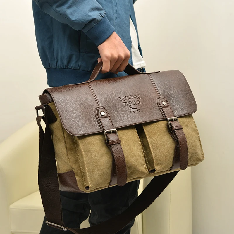 Men Laptop Handbag Male Messenger Bags
