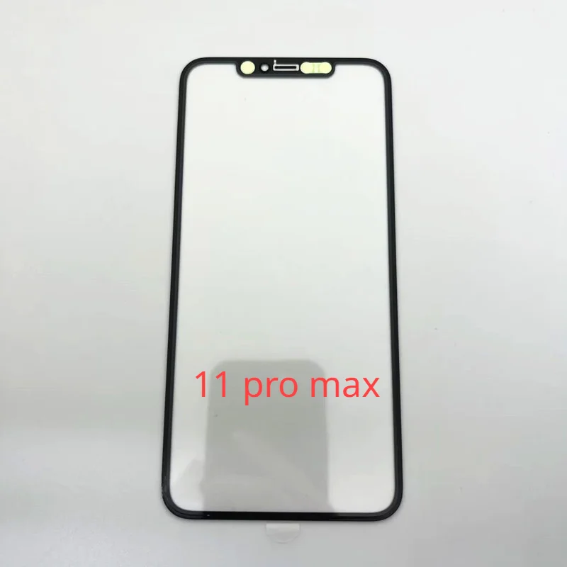 10Pcs New For iPhone X XS MAX 12 11 Pro Max Front Glass  Screen Outer LCD External Lens With OCAReplacement enlarge