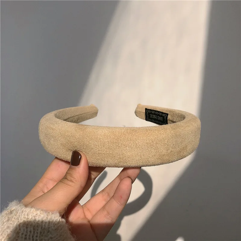 Оптом 5 шт./компл. смешанные винтажные цветные губчатые повязки для волос ободок