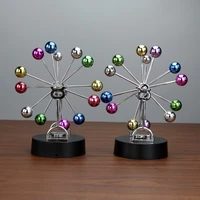 colorful ball ferris wheel perpetual motion instrument rockless celestial model home living room decoration magnetic ornament