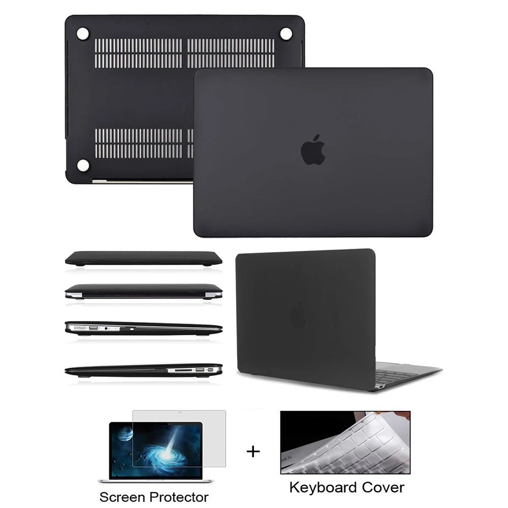 

2021 New Laptop Case For Macbook M1 Air Pro/Max 16 14 13 inch Chip A2442A2485A2179A2337A2338A2681 Touch bar/ID 11 12 15inch case