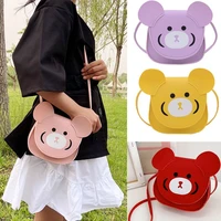 new cute shoulder bags children girls messenger bag handbag toddler small bucket cartoon messenger bags designer bags luxury