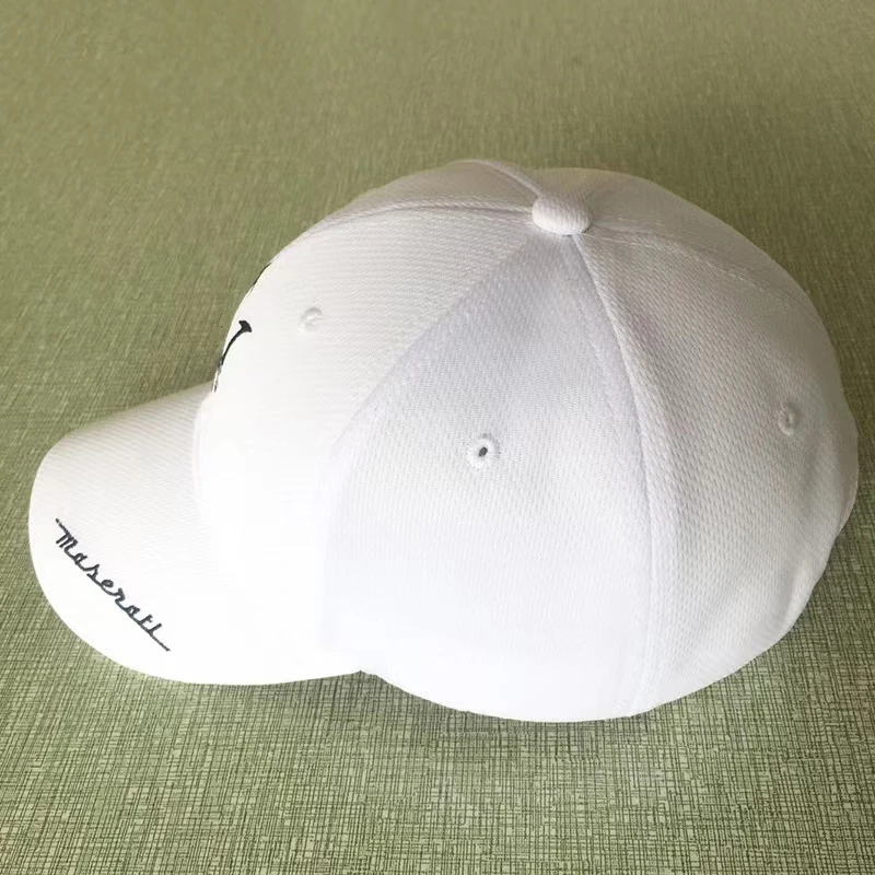 Уличная Хлопковая мужская бейсболка с вышивкой логотипа Maserati F1 гоночная Кепка