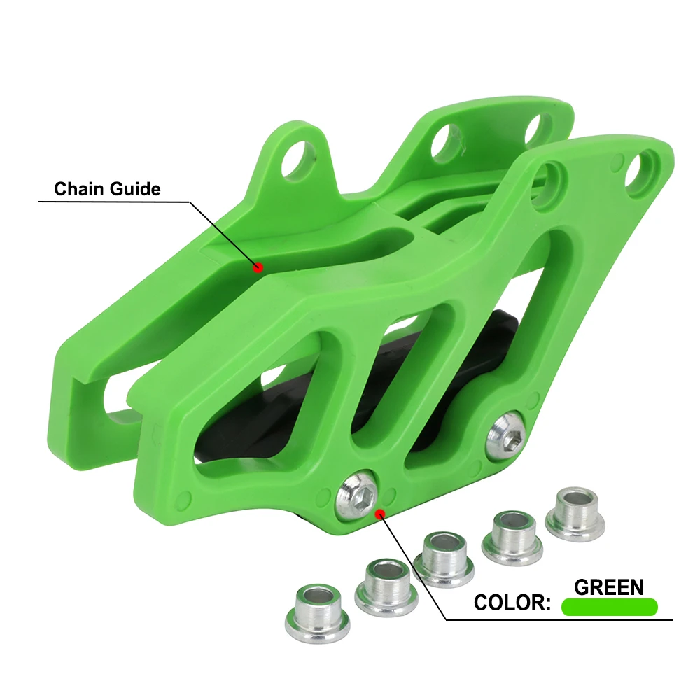 

Пластиковая защитная направляющая для цепи мотоцикла для Kawasaki KX250F KX250 KX450F KX450 KLX450R KX 250F 450F KXF250 450 KLX 450R