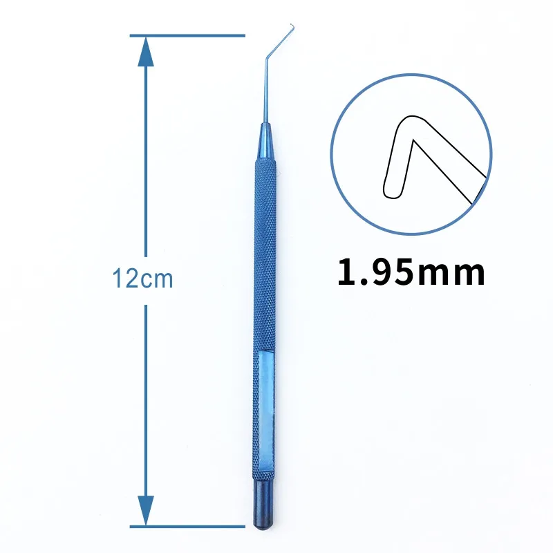 

1 шт. титановый измельчитель Phaco 1,95 мм, наконечник, офтальмологический хирургический инструмент для глаз