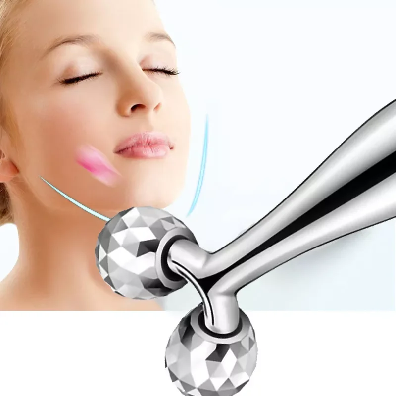 

NEW2023 Roller Massager Y Shape 360 Rotate Thin Face Body Shaping Relaxation Lifting Wrinkle Remover Facial Massage Relaxation T