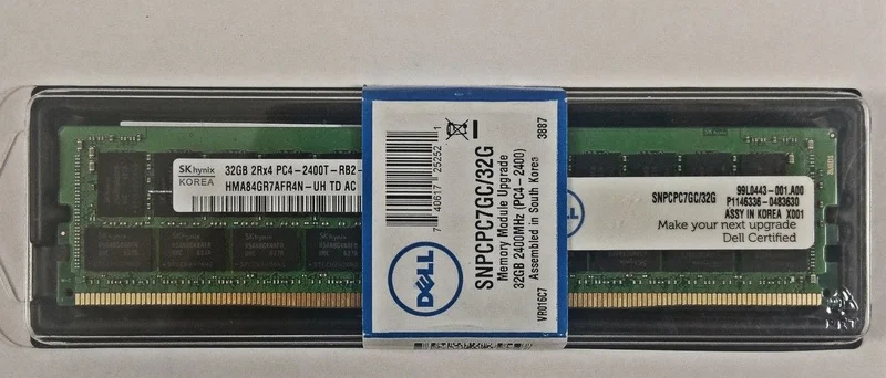 

RAM R430 R530 R630 R730 R830 R930 DDR4 32G 2133P 2400T memory