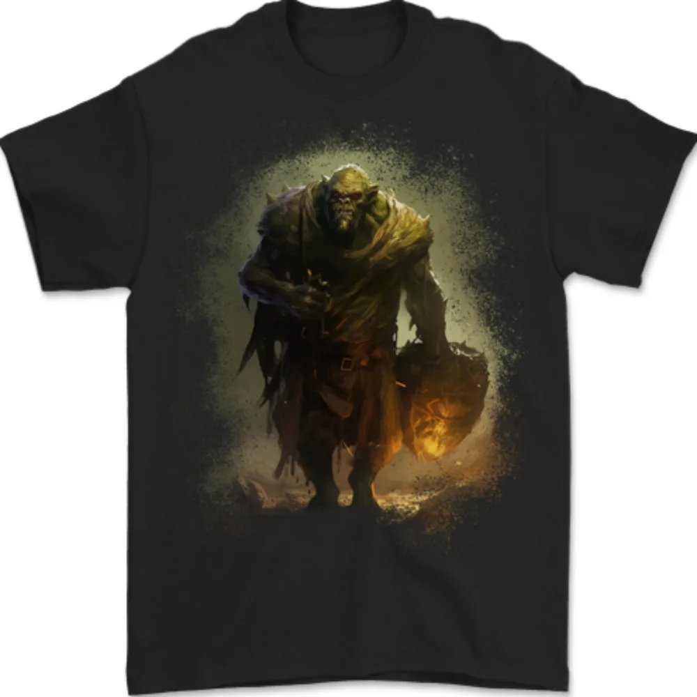 Мужская футболка A Giant Fantasy Ork 100% хлопок