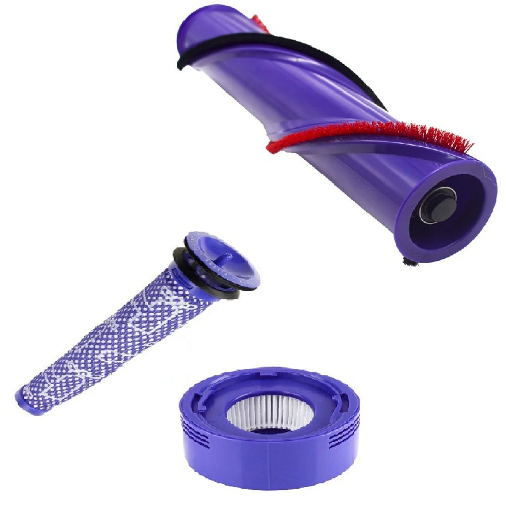 

Brush Roll Washable Filter Hepa Replacement Kit for Dyson V7 V8 Cordless Brushroll Cleaner Head Brush Bar Roller Part