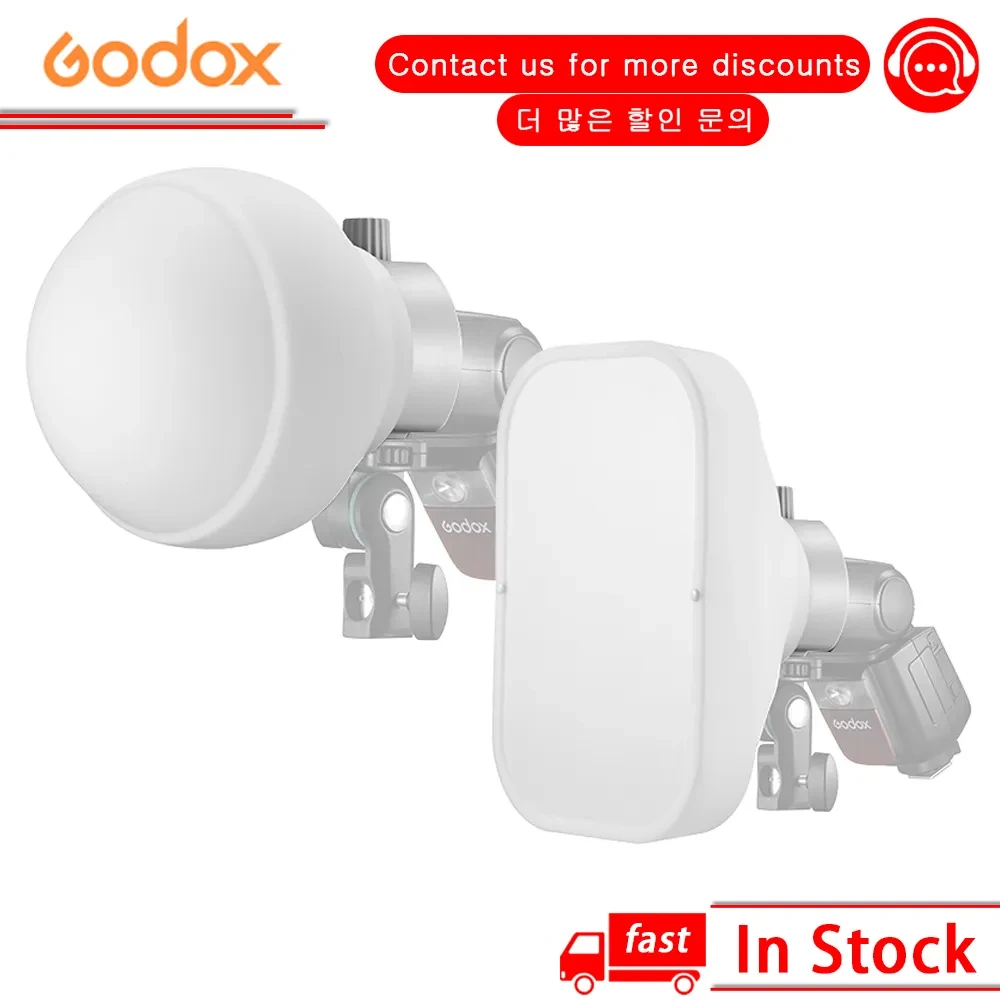 

Godox ML-CD15 ML-CS1625 Silicone Diffuser Ball Gel Dome Kit Soft box for ML30 ML60 V1 V850III V860III TT685 AD300PRO AD400PRO