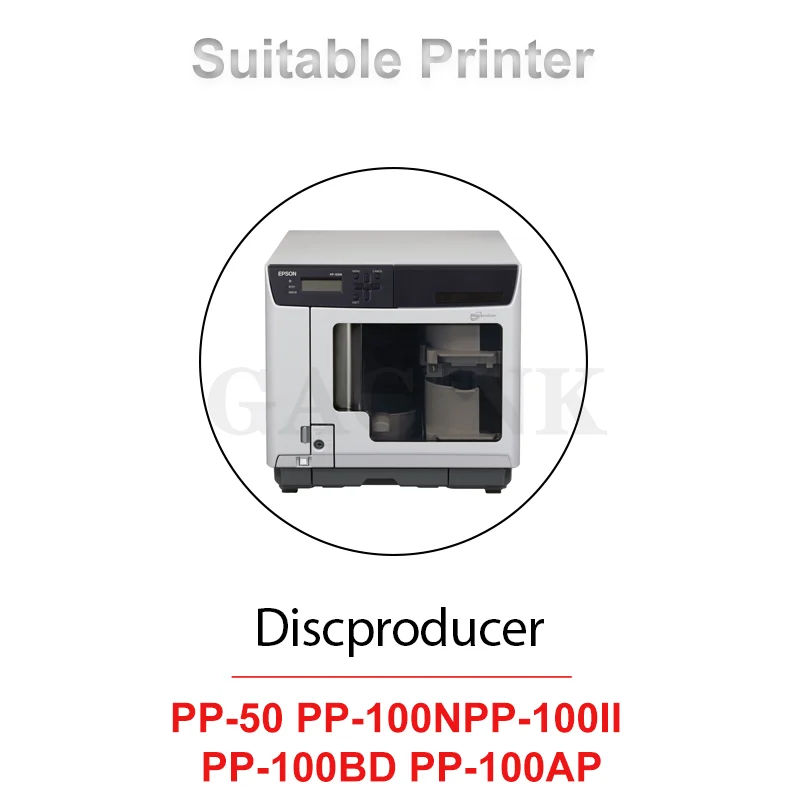 Совместимый картридж PJIC7 30 мл со стабильным чипом для EPSON Discprod PP-50 PP-100N PP-100II PP-100BD
