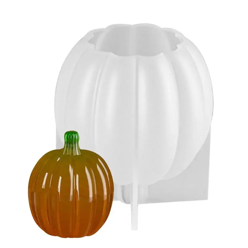 Форма в виде тыквы милая форма форме из смолы искусственная для свечи