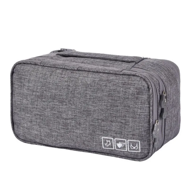 Portable travel Cationic underwear bras socks divider Storage Bag Fashion Waterproof clothes Storage box drawer closet organizer
