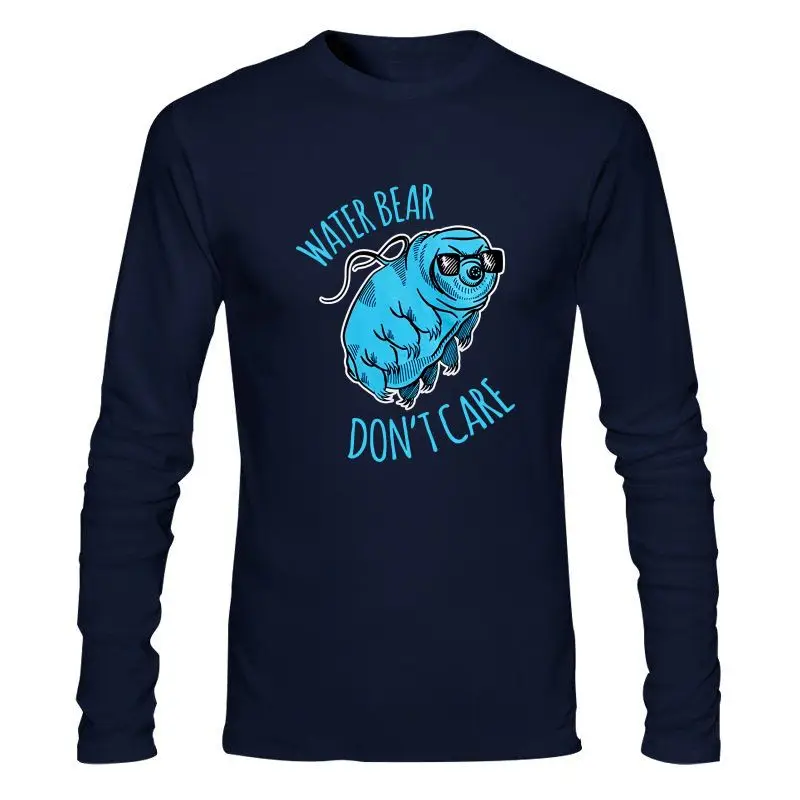 Мужская одежда новинка забавная футболка для женщин холодный водяной медведь