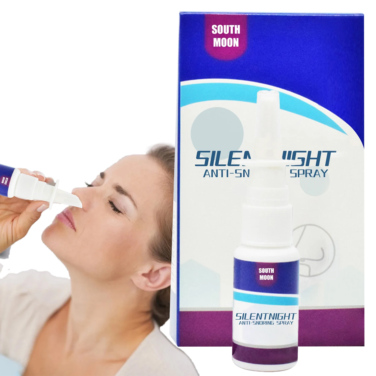 

Anti-Snoring Spray Device Free Snoring Solution Natural Stop Snoring Throat Relief Spray Herbal Health Care Snore Solutions 20ml