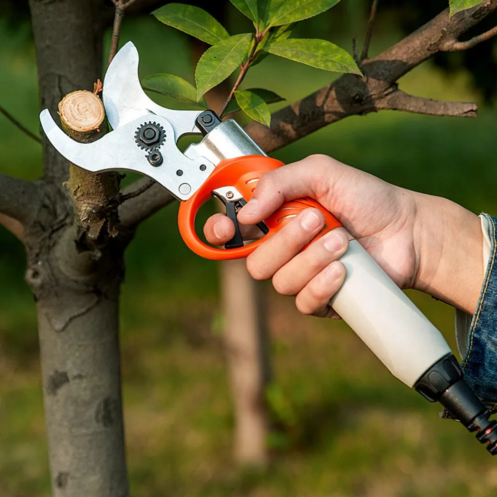 Electric Pruning Shears 36V Lithium Branches Scissors 0-45mm High Branch Hedge Trimmer Cordless electric gardening trimmers