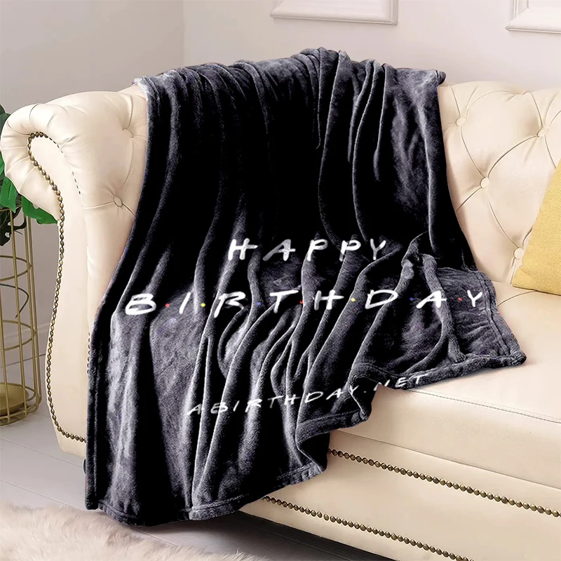 

Friends TV Show Couch Throw Blanket for Bed Fluffy Soft Blankets Sofa Summer Bedroom Decoration Bedspread the Decorative Fleece