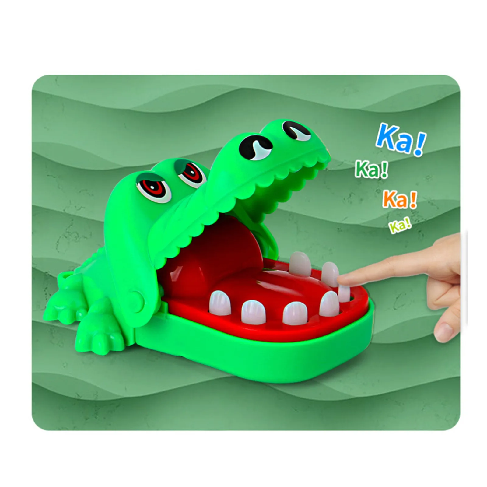 

Новинка, креативная забавная игрушка-прикол с брелоком для детей, Портативная Игрушка маленького размера с крокодиловым ртом, дантистом, укусом пальцев, 2021