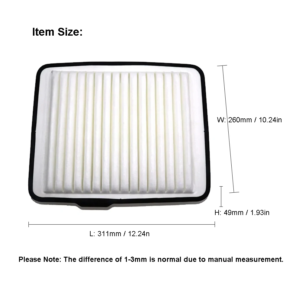 Воздушный фильтр 8159424290 15942429 Для HUMMER H3 3.7L 5.3L CHEVROLET COLORADO 2008-2012 GMC CANYON для ISUZU I-290 I-370