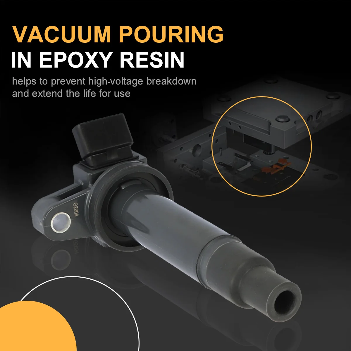 Катушка зажигания DQ50142 90919-02230 673-1303 для Lexus GS430 LS430 SC430 4 3L LX470 Toyota 4Runner Tundra Sequoia Land Cruiser