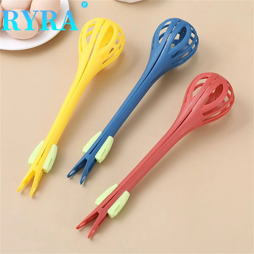

1pcs Egg Beater Egg Milk Whisk Manual Egg Beater Food Clip Pasta Noddle Tongs Multi-functional Baking Tool Kitchen Accessories