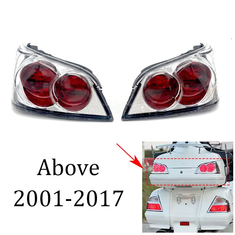 Фото Подходит для Honda Goldwing GL1800 2001-2017 мотоцикла, задний фонарь, указатели поворота, задний фонарь, линза, крышка индикатора тормоза, аксессуары №2