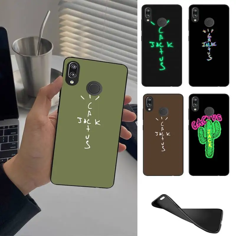 

Cactus Jack Hip Hop Fashion Phone Case For HUAWEI P10 P20 P30 P40 Mate 30 40 Lite Pro Fundas Shell Cover
