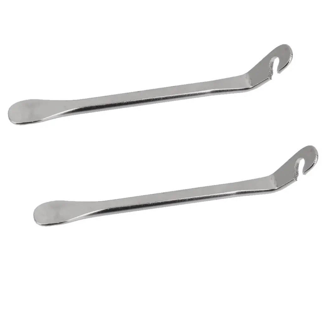

2x Bike Tire Iron Spoon Motorcycle Bicycle Pry Bars Tire Lever Tool