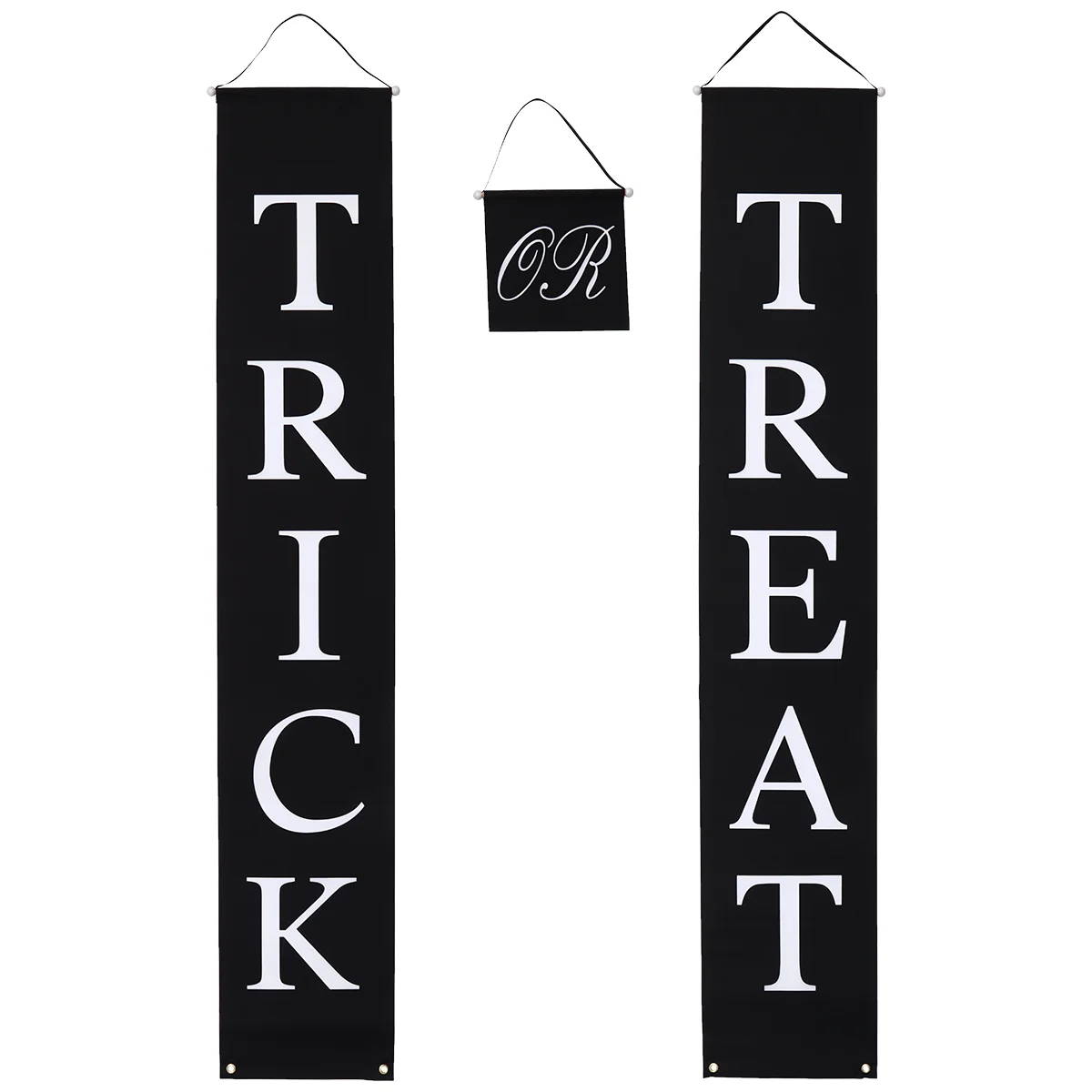 

Banner Party Hanging Clearance Fall Sign Banners Curtain Door Pendant House Haunted Decorations Treat Or Trick Decoration