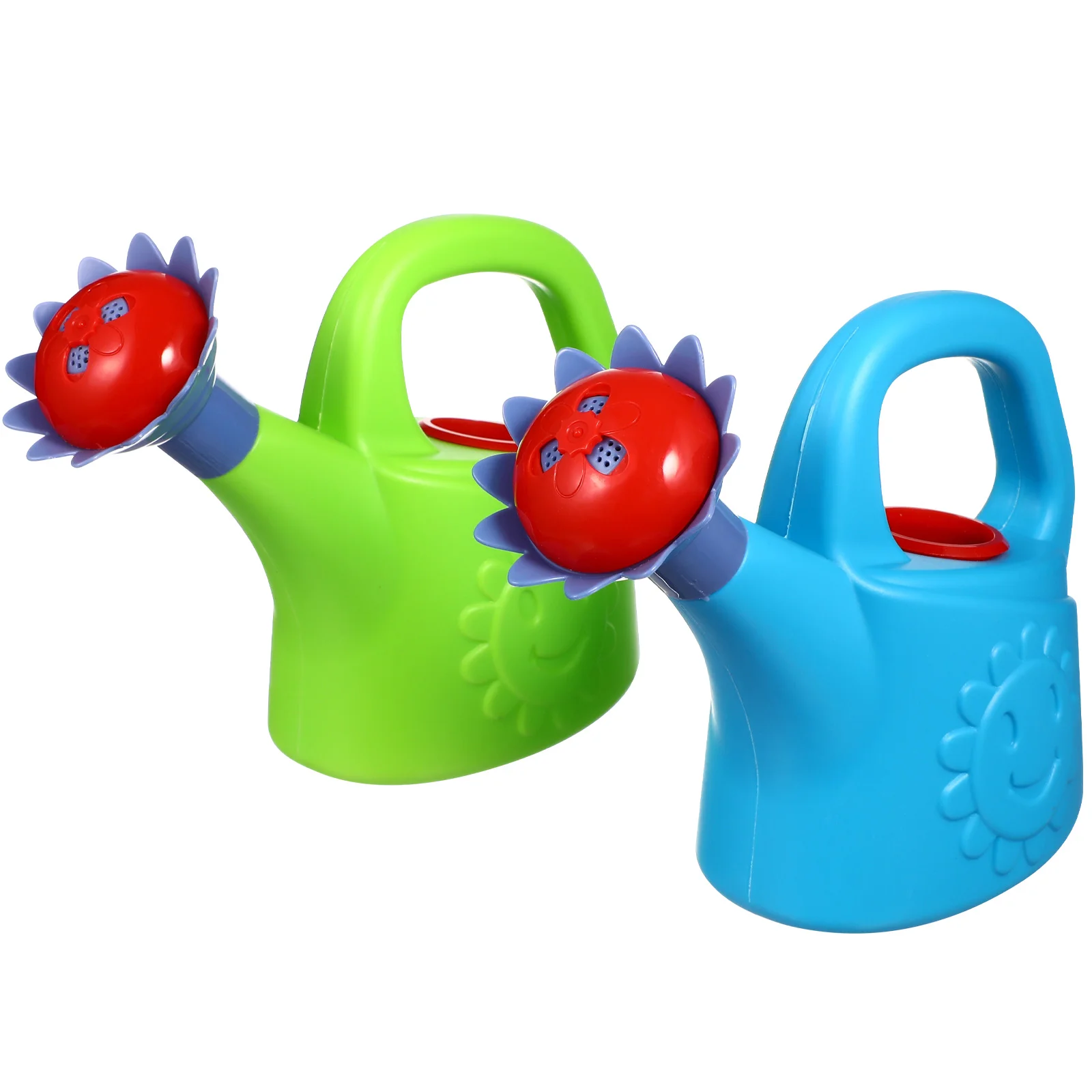 

2pcs toddler outdoor toys kids watering can garden watering can toys children beach bath toys for home school ( random toddler