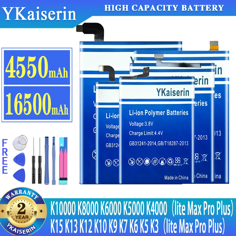 Аккумулятор для Oukitel K10000 K8000 K6000 K5000 K4000 K15 K13 K12 K10 K9 K7 K6 K5 K3 lite Max Pro Plus K10000Plus K6000Pro K15Plus |
